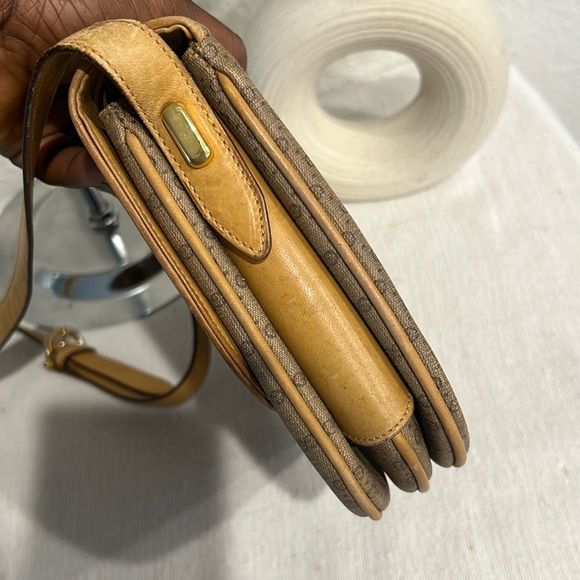 GUCCI Old Vintage Micro GG Logo Hardware Leather Mini Shoulder Bag /cros… - Picture 6 of 15